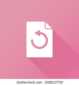refresh icon. web sign