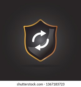 refresh icon. web sign