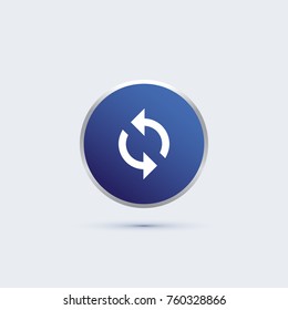 refresh icon. web sign