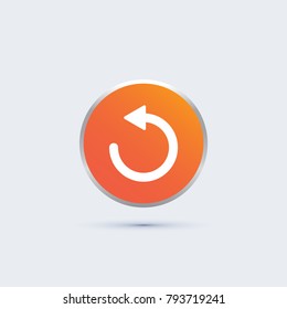 refresh icon. web sign