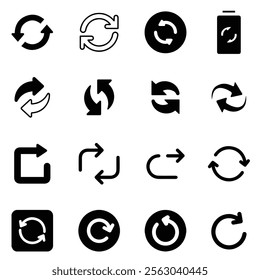 Refresh Icons Pack Vector Set