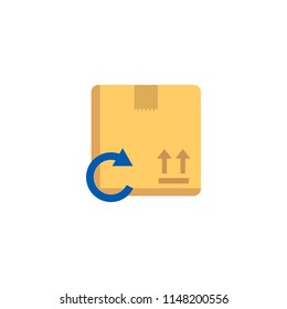 Refresh Logistic Service Logo Icon Design