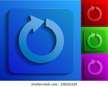 refresh monochrome icons