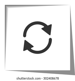 refresh paper cut out