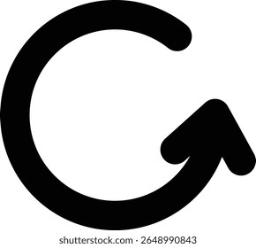 Refresh or Reload Circular Arrow Icon