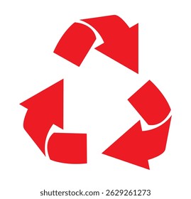 Refresh, reload, repeat arrow icon. social media icon design eps 10 