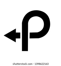Refresh, Reload or Update icon with arrows. vector. Back Arrow Icon. Restart 
