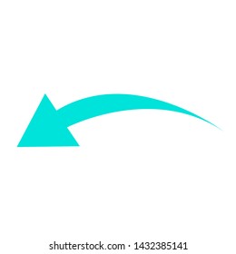 Refresh, Reload or Update icon with arrows. vector. Back Arrow Icon. Restart 