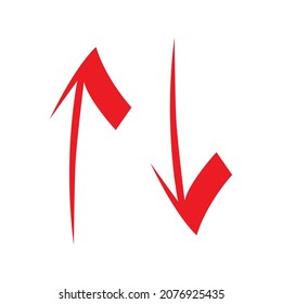Refresh, Reload or Update icon with arrows. vector. Back Arrow Icon. Restart. Arrow Pointer Mark Icon Vector Illustration 