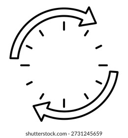 Refrescar el iconsímbolo del Actualizar de recarga con la indicación circular de las flechas aislada en fondo transparente