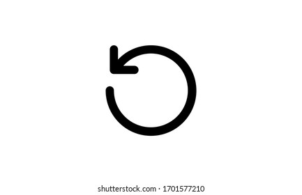 Refresh, Rotation arrow icon vector illustration,Update symbol