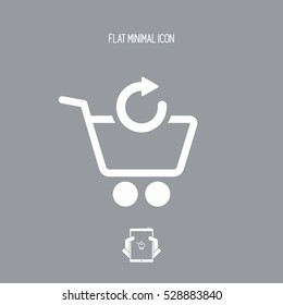 Refresh shopping cart icon