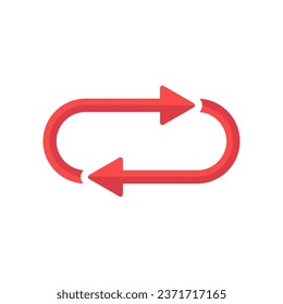 
refresh, undo, redo, rotation,repeat  arrows isolated white background
