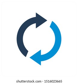 Refresh and update icon concept