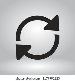  refresh vector icon 10 eps