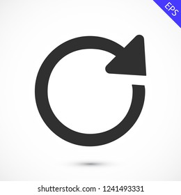  refresh vector icon 10 eps