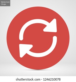  refresh vector icon 10 eps