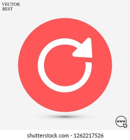  refresh vector icon 10 eps