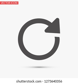  refresh vector icon 10 eps