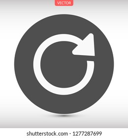  refresh vector icon 10 eps