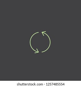 Refresh vector icon
