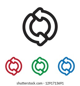Refresh vector icon