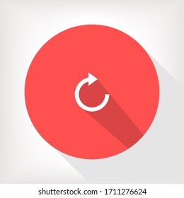 refresh Vector icon . Lorem Ipsum Illustration design