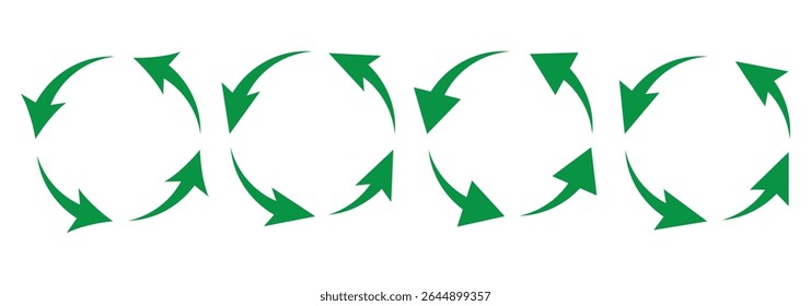 Atualizar ícone de vetor definir estilo preto preenchido e contornado. atualizar, reiniciar ou recarregar vetor 