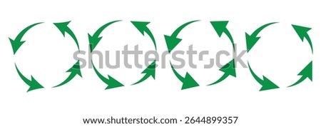 Refresh vector icon set black filled and outlined style. refresh, restart or reload vector 