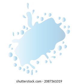 Refreshing Aqua Splash: Invigorating vector illustration capturing dynamic water splashes in lively blue tones. Ideal for water-themed projects, beverage advertisements, and summer designs.