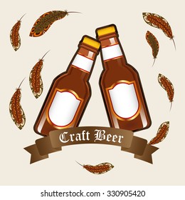 refreshing beer design, vector illustration eps10 graphic 