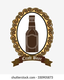 refreshing beer design, vector illustration eps10 graphic 