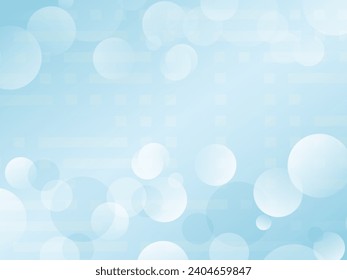 Refreshing color abstract polka dot background material_light blue