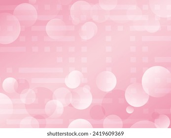 Refreshing color abstract polka dot background material_pink