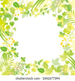 Refreshing fresh green city