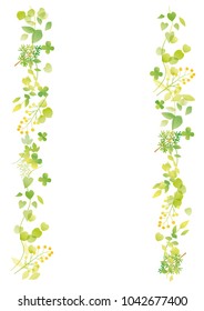 Refreshing fresh green city