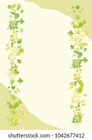 Refreshing fresh green city