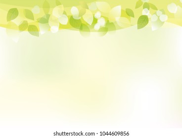 Refreshing fresh green city