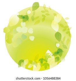 Refreshing fresh green city
