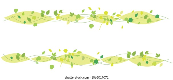 Refreshing fresh green city