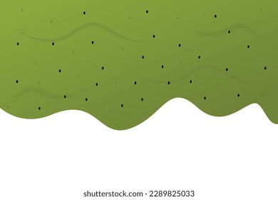 fondo refrescante de zumo de fruta de kiwi