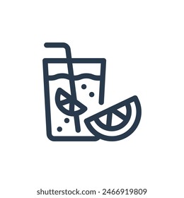 Refreshing Lemonade from a French Café
