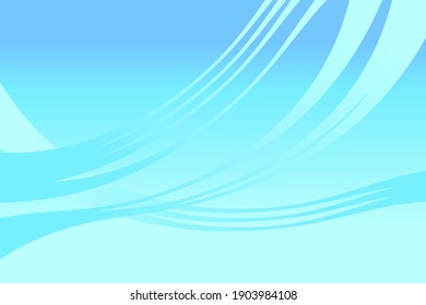 Refrescar líneas e ilustración de fondo de agua