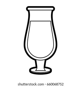 Refreshing liquor cocktail