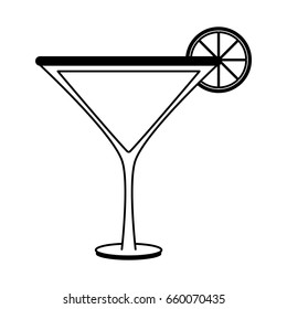 Refreshing liquor cocktail