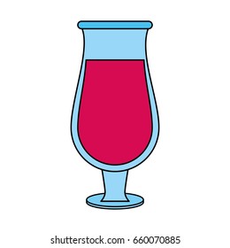 Refreshing liquor cocktail