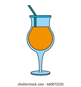 Refreshing liquor cocktail