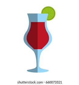 Refreshing liquor cocktail