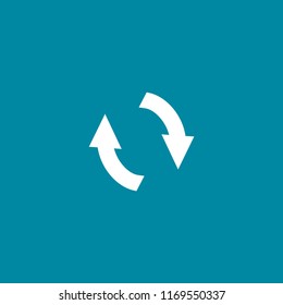 Refreshing mobile vector icon