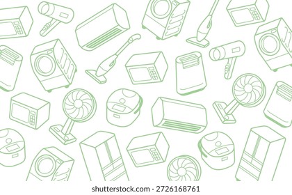 Refrescante fondo de ilustración de vida Nueva
